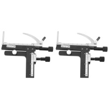 2X Microscope Attachable Mechanical Stage X-Y Moveable Caliper Vernier with Scale