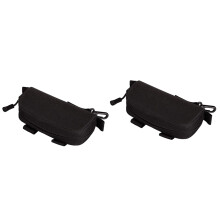 2X Nylon Gafas Estuche Rígido Anti-Shock Sistema Molle Gafas de Estuche Portátil Gafas de Impermeables Bolsa