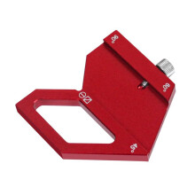 Woodworking Scribe Center Finder Positioning Block Steel Ruler Marking Gauge Layout 45/60/90 Degree Angle Scriber A