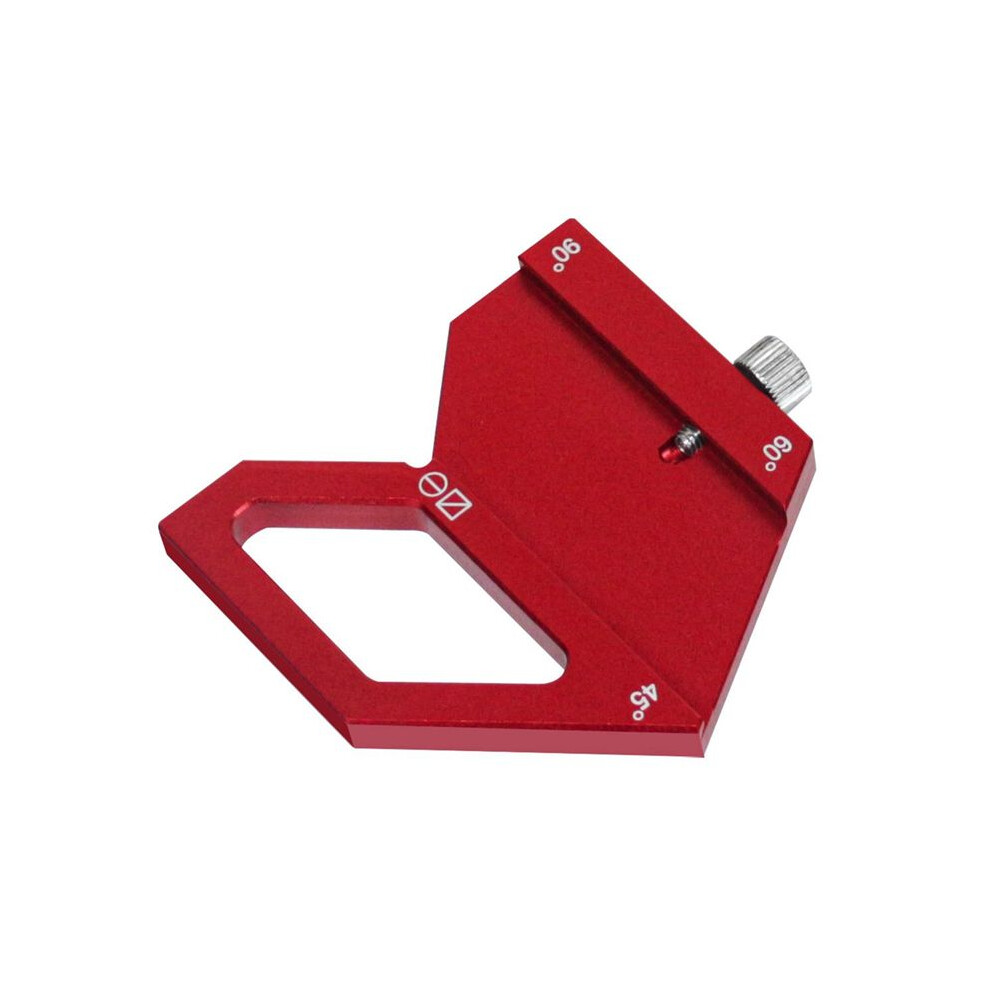 Woodworking Scribe Center Finder Positioning Block Steel Ruler Marking Gauge Layout 45/60/90 Degree Angle Scriber A 6032647943758