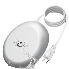 Intelligent Bird Bath Heater Heated Bird Baths Compact Safe Bird Bath Deicer Water Heater for Chickens US Plug