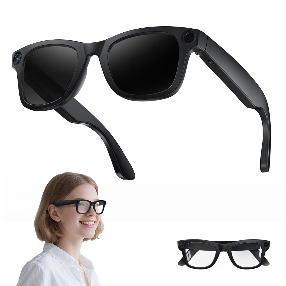 Ai Translation Glasses With Hd Camera, Bluetooth, Realtime Translation, Voice Assistant For Travel 9771547150275