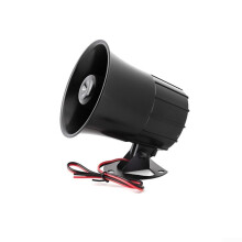 Siren Alarm 110120dB IP65 Waterproof Outdoor Security Siren with Adjustable ABS Speaker for Fire and Gas Leak Detection