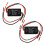 2X Flash Strobe Controller Flasher Module for LED Brake Tail Stop Light 12-16V 1