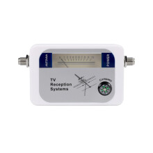 DVB-T Finder Digital Aerial Terrestrial TV Antenna Signal Strength Meter White