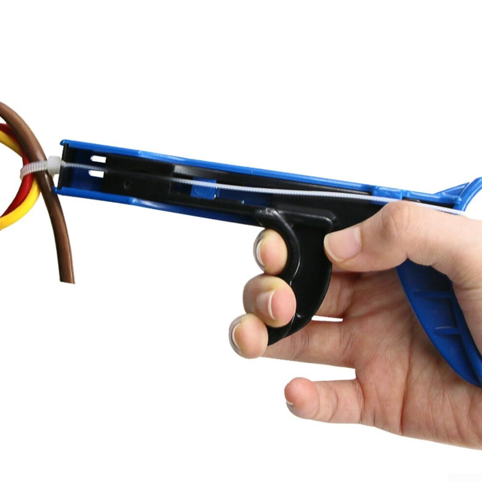 Cable Tie Tensioning Tool With Adjustable Force And Automatic Cutter For 2.4Mm4.8mm Ties 9771547150664