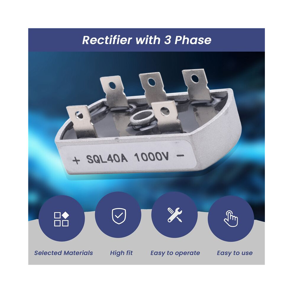5X Rectifier With 3 Phase 40A 1000V Diode Bridge Sql40a 6032982451451