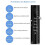 2X Ultrasonic Sonic Electric Toothbrush Charging Tooth Brushes ,Black 6