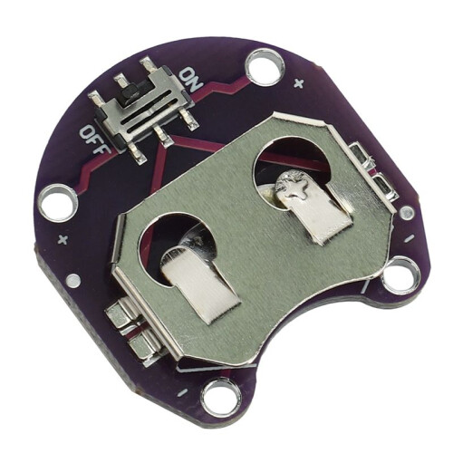 3X LilyPad Modulo Porta Batteria un Batteria CR2032 per 2