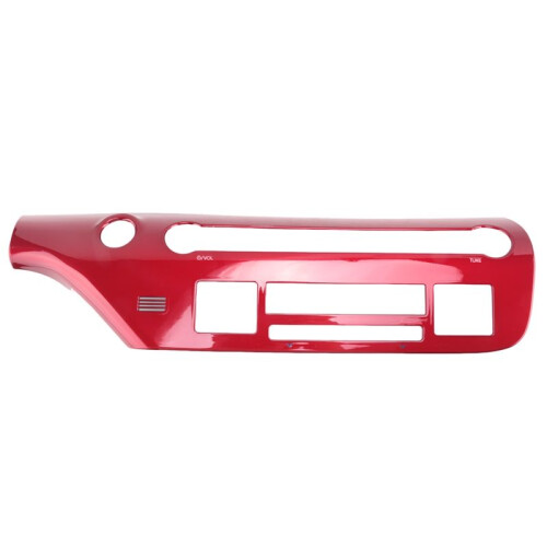Car Central Control Trim Panel Frame for   2024+ Car Multi-Function Button Trim Panel Red 1