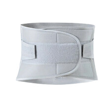 Lower Back Support Brace Waist Trainer Belt For Men And-grey M