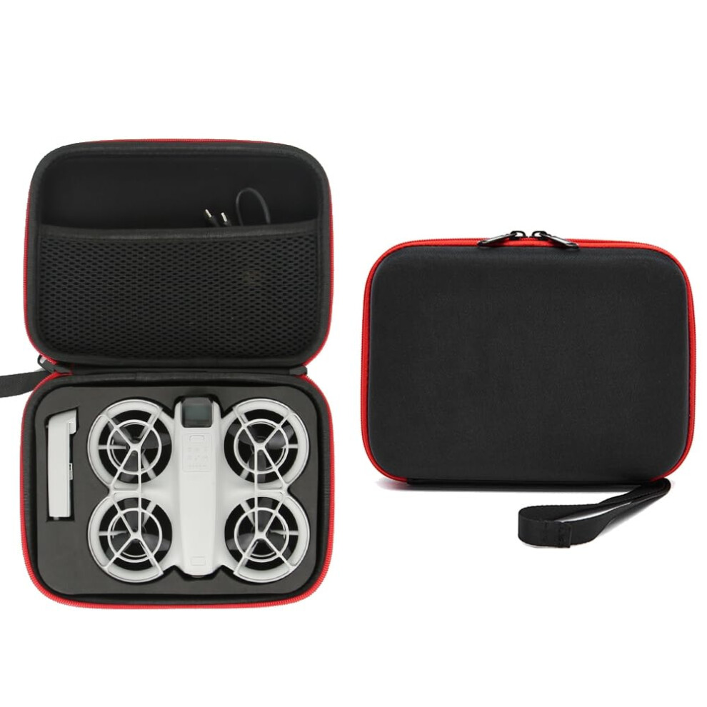 Drone Carrying Case For Dji Neo, Impactresistant Protective Travel Bag With Battery Compartment, Black 9771547605980