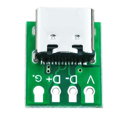 20 PCS TYPE-C USB3.1 16 Pin Female to 2.54mm Type C Connector 16P Adapter Test PCB Board Plate Socket for Data Transfer 2