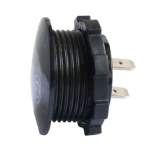 3X Indicatore di Capacità Della Batteria Voltmetro LED Misuratore di Tensione Digitale con Interruttore OFF- OFF Motociclo 3V-35V per Auto Verde