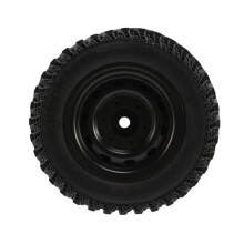 80Pcs Rubber Wheel Tire Tyre Set for MN86 1/12 RC Car DIY Upgrade Spare Parts Accessories