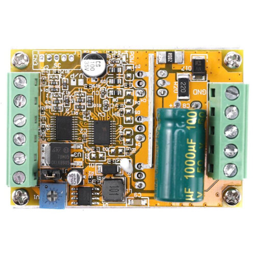 5X 380W 3 Phases Brushless Motor Controller Board(No/Without Hall Sensor) BLDC PWM PLC Driver Board  6.5-50V 1