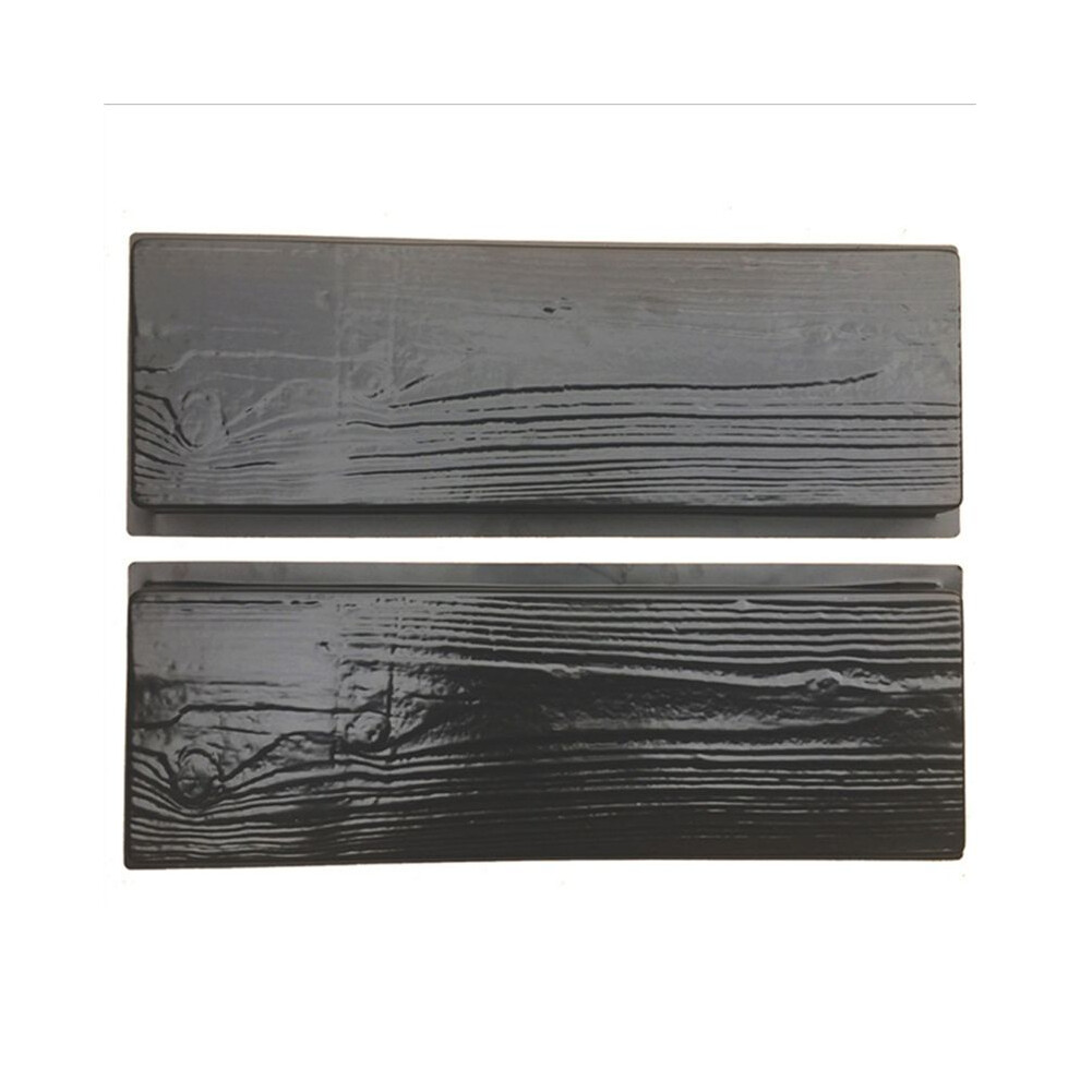 3X Imitation Wood Grain Diy Path Maker Paving Cement Brick Mold Stepping Pavement Road Concrete Mould 4712256502455