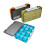 10 Stück AngelköDer Box Squid Jigs Lure Case KüNstliche Harte KöDer Angelgerät Box Container Organizer Lagerung 3