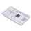 4X Microscope Correction Ruler Optical Micrometer Correction Sheet Precision Instrument Film Calibration Plate,B 3