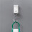 8Pcs Curtain Rod Holder Clamp Hooks Self Adhesive Clothes Rail Bracket 360 Rotation Triangle Ring Adjustable Hooks 2