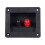 4pcs 90x78mm Square Binding Post Type Speaker Box Terminal Cup Wire Connector Board 3