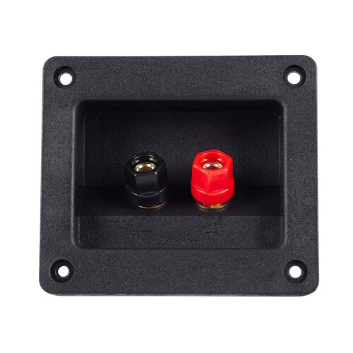 4pcs 90x78mm Square Binding Post Type Speaker Box Terminal Cup Wire Connector Board 1