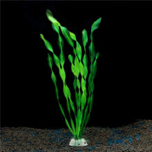 60 STKS Kunstmatige Decoratieve Plastic Aquarium Aquarium Decoratie Plastic Planten (60 Stuks Groen)