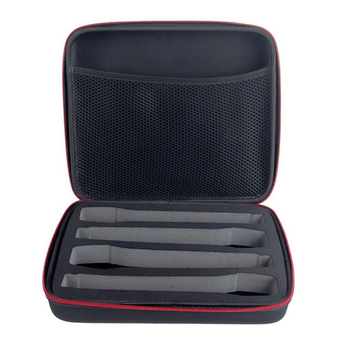 2X Wireless Microphone Bag Home Microphone Bag Performance Microphone Storage Box Outdoor Microphone Bag