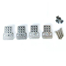 80Pcs RC Car Metal Shock Tower Bracket Kits Shock Sbsorbers Extension Seatfor 1/16 WPL C-14/C-14K/C-24/C-24K