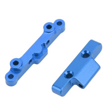 Aluminiumlegierungs-Schwingarm Sitz für 1/18 RC Auto, 37 mm vorne, 29 mm hinten, Blau