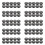 100 Stuks Groot Plastic Katrolwiel met Lager Spanrol voor 3D-Printer 2