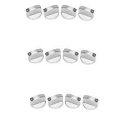 12 Pieces Knob Stove Gas Cooker Knobs Metal Gas Cooker Knob Gas Cooker Control Metal Stove Knobs for the Kitchen 6mm