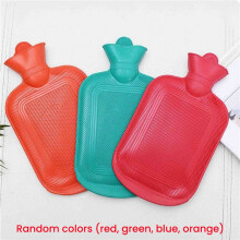 Thick Hot Water Bag Rubber Winter Warm Hot Water Bag Hand Warmer Girls Pocket Hand Feet Warm Water Bottle, 2 Pack 1000ML