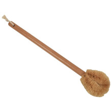 3X Toilet Bowl Brush, Fibra di Cocco Naturale Testa Della Spazzola e Faggio Maniglia per Bagno Privato Servizi Igienici - Robusto, con Gancio Appeso