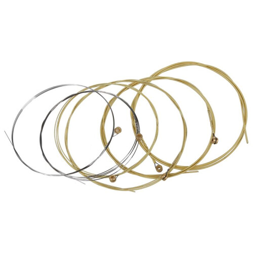 Set 18 Metal Strings for Acoustic Guitar 1 Meter 1M New 1