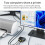 3X USB Printer Sharer Device 2  USB2.0 Selector Printer Sharing Peripheral for Printer USB Splitter Sharing Printer 7