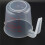 3X 1000Ml Measuring Cup Baking Tool Kitchen Tool High Quality Plastic Measuring Cup Tool Cup with Scale 1