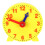 3pcs 4 Inch Student Learning Clock  Model Teacher Gear Clock 12/24 Hour School Learning Tools 5