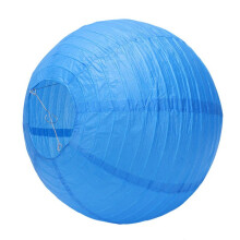 3 X Abat-Jour de Lanterne en Papier Japonais Japonais pour Mariage, 40 cm (16 Pouce) Bleu Marine