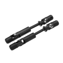 10PCS Upgrade Metal Driving Shaft för WPL HengLong 1/16 RC Car Parts Crawlers Truck, Black