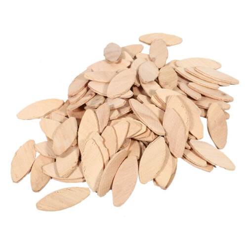 400Pcs No.20 Assorted Wood Biscuits for Tenon Machine Woodworking Biscuit Jointer