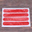 Front Rear Wheel Cover Protective Shell Reflective Sticker for  Max G30 Scooter Accessories 40PCS, Red 3