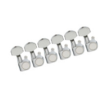 Guitar Tuning Pegs 15:1 Gear Ratio Sealed Diecast Tuners for Acoustic and Electric Guitars