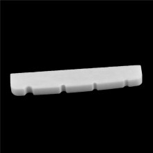 10X Voorgesleufde Basmoer met Platte Bodem voor 4-Snarige PB JB Precision Bass Jazz Bass, 38X3,5X5/4,5 mm