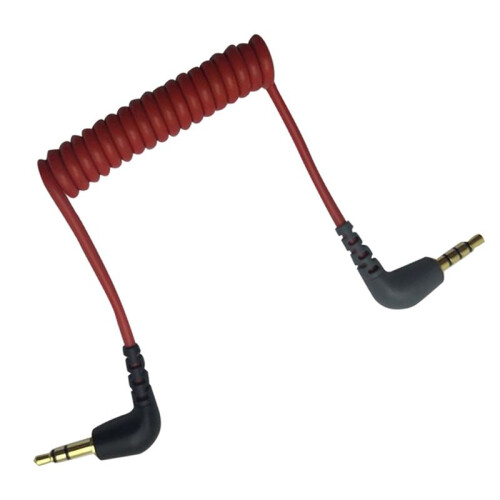 4X Replacement 3.5mm TRS to 3.5mm TRRS Adapter Cable for   Sc7 By VIDEOMIC GO Video Micro-Type Mics 1