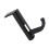 2X Support pour Casque Support Mural pour Moniteur PC Support pour Casque Durable Accessoires Casque pour PC Support pour Moniteur 3