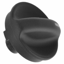 4X New Black Heater Control Knob Fan Speed Ac Temperature Knob for Accord 1994-97