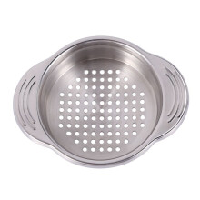 3X Stainless Steel Food Can Strainer Sieve Tuna Press Lid Oil Drainer Remover, Unique No-Mess Dishwasher Safe Design