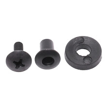 300Pcs Tek Lok Screw Set Chicago Screw Comes with Washer for DIY Kydex Sheath Hand Tool Parts