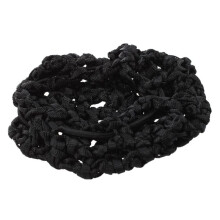 Hotel Waitress Elastic Nylon Black Snood Net Ballet Bun Hair Covers Ornament 16 Pcs
